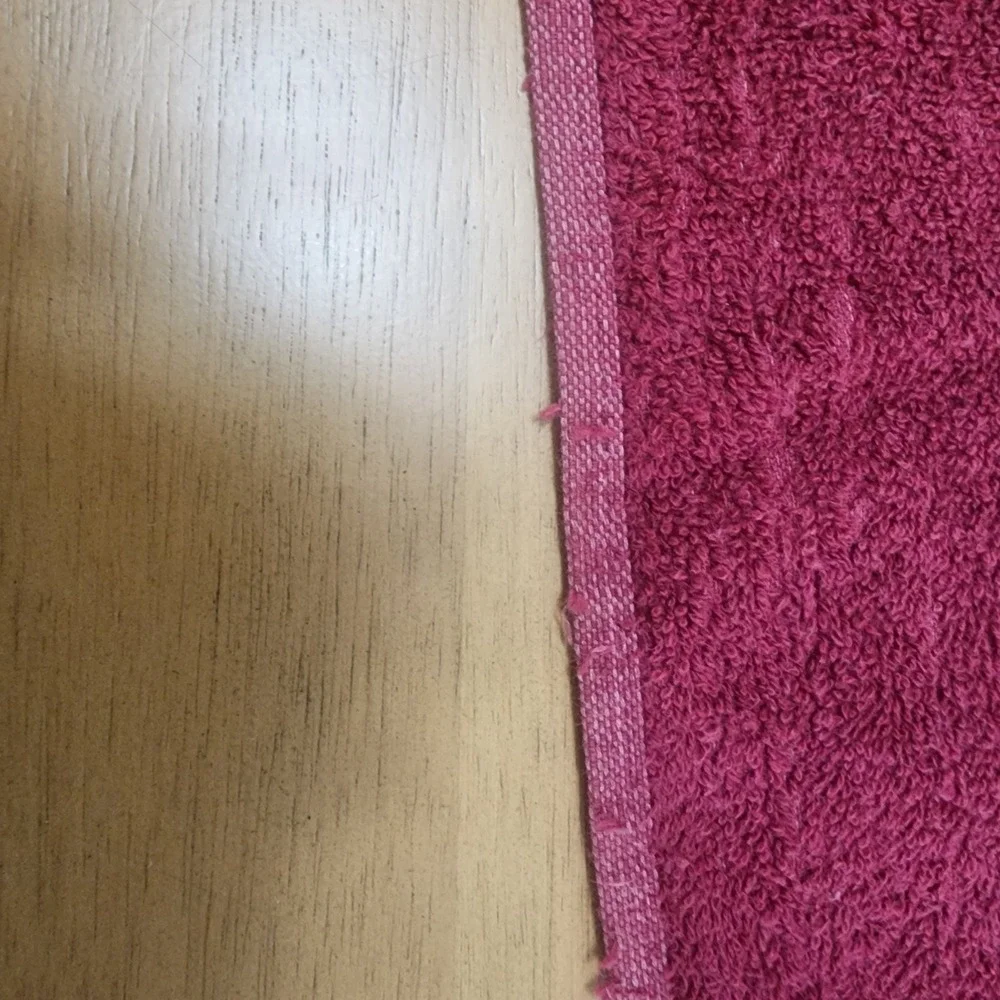 Vintage Maroon Monticello Santa Cruz Cannon Hand Towel